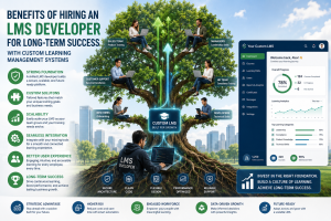 Benefits of hiring an LMS developer for long-term success with custom learning management systems
